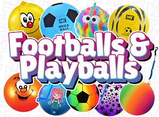 New Footballs & Playballs Just Arrived!